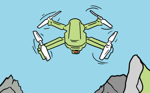 Drone Parc national de la Vanoise