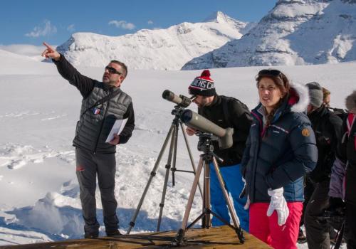 Point rencontre - Découverte de la faune en hiver - Le Villaron_Bessans - PN vanoise