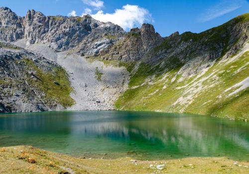 Le lac Merlet Supérieur - Le lac Merlet Supérieur