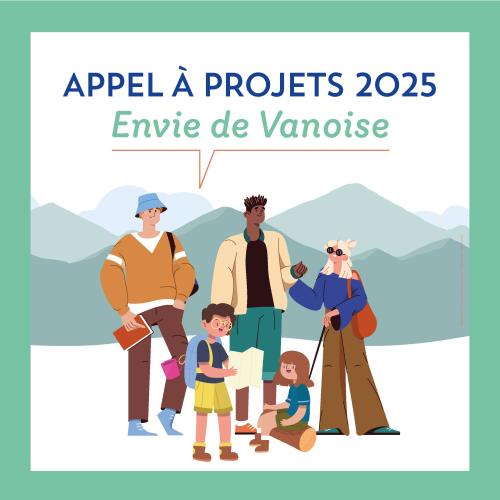 Visuel appel à projets 2025