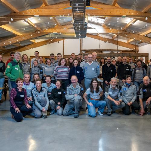 Agents du Parc national de la Vanoise au séminaire EEDD 2025
