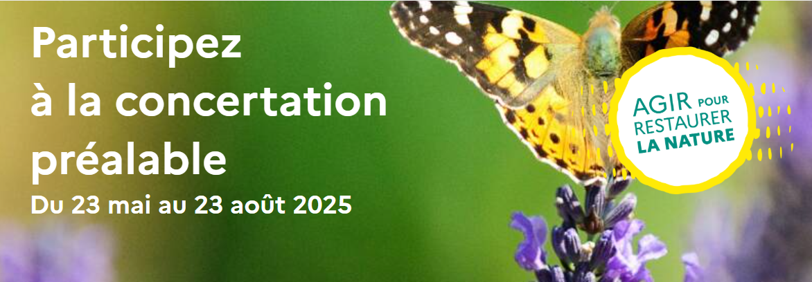 Bandeau Agir pour la protection de la nature 2025