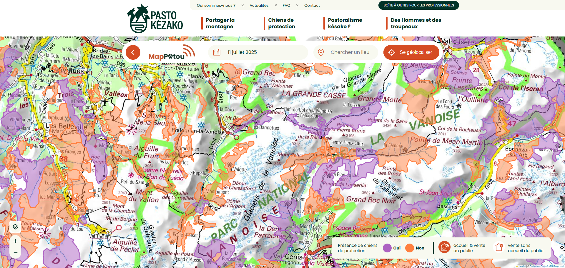 Map Patou