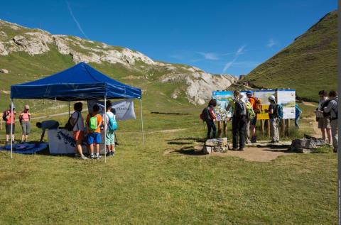 Stand découverte Parc national de la Vanoise - Bellecombe_Val-Cenis