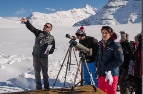 Point rencontre - Découverte de la faune en hiver - Le Villaron_Bessans - PN vanoise