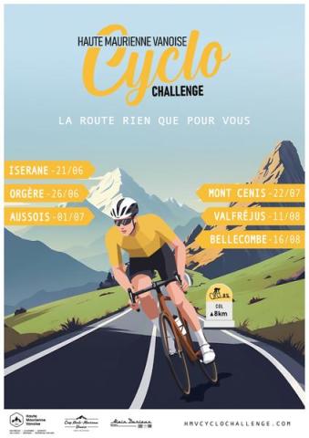 HMV Cyclo Challenge - Montée de L'Iserane_Bonneval-sur-Arc - Affiche 2026