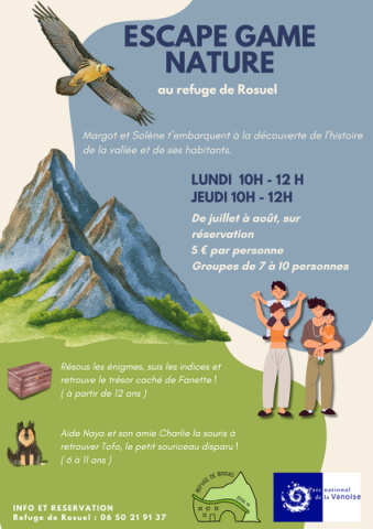 Escape Game Nature au refuge de Rosuel