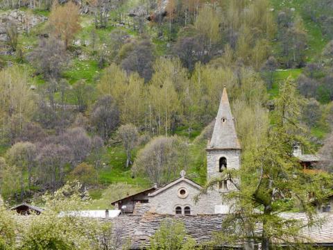Clés d'écoute avec l'ensemble Scherzino à Bonneval sur Arc - L'église de Bonneval