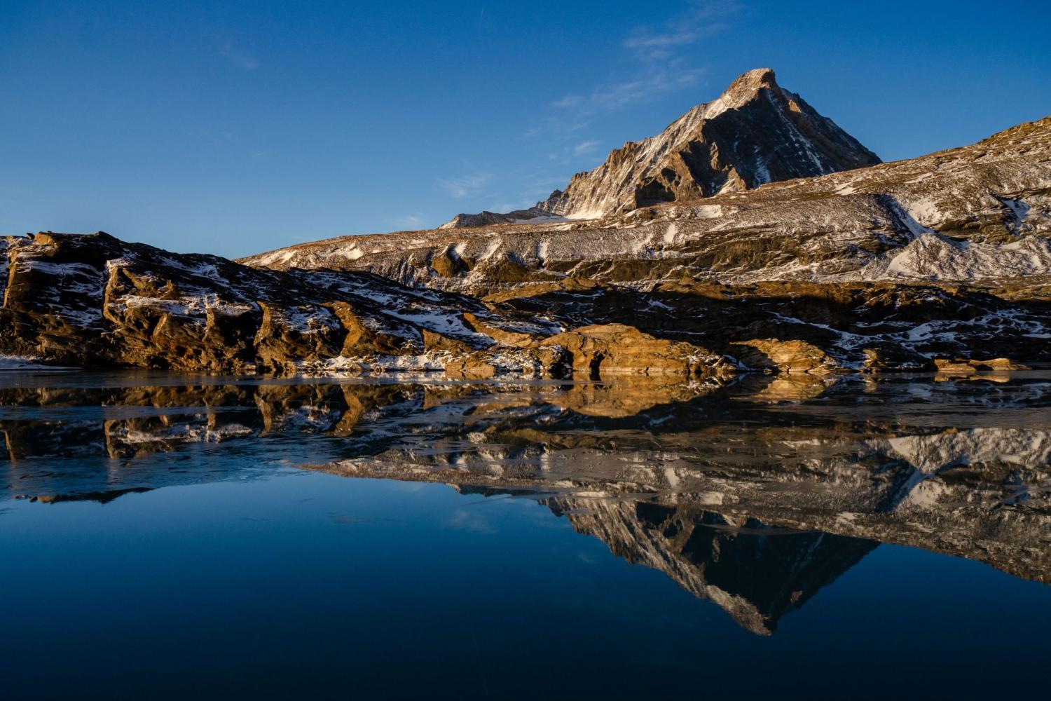 Lever du jour au Lac de l'Arpont