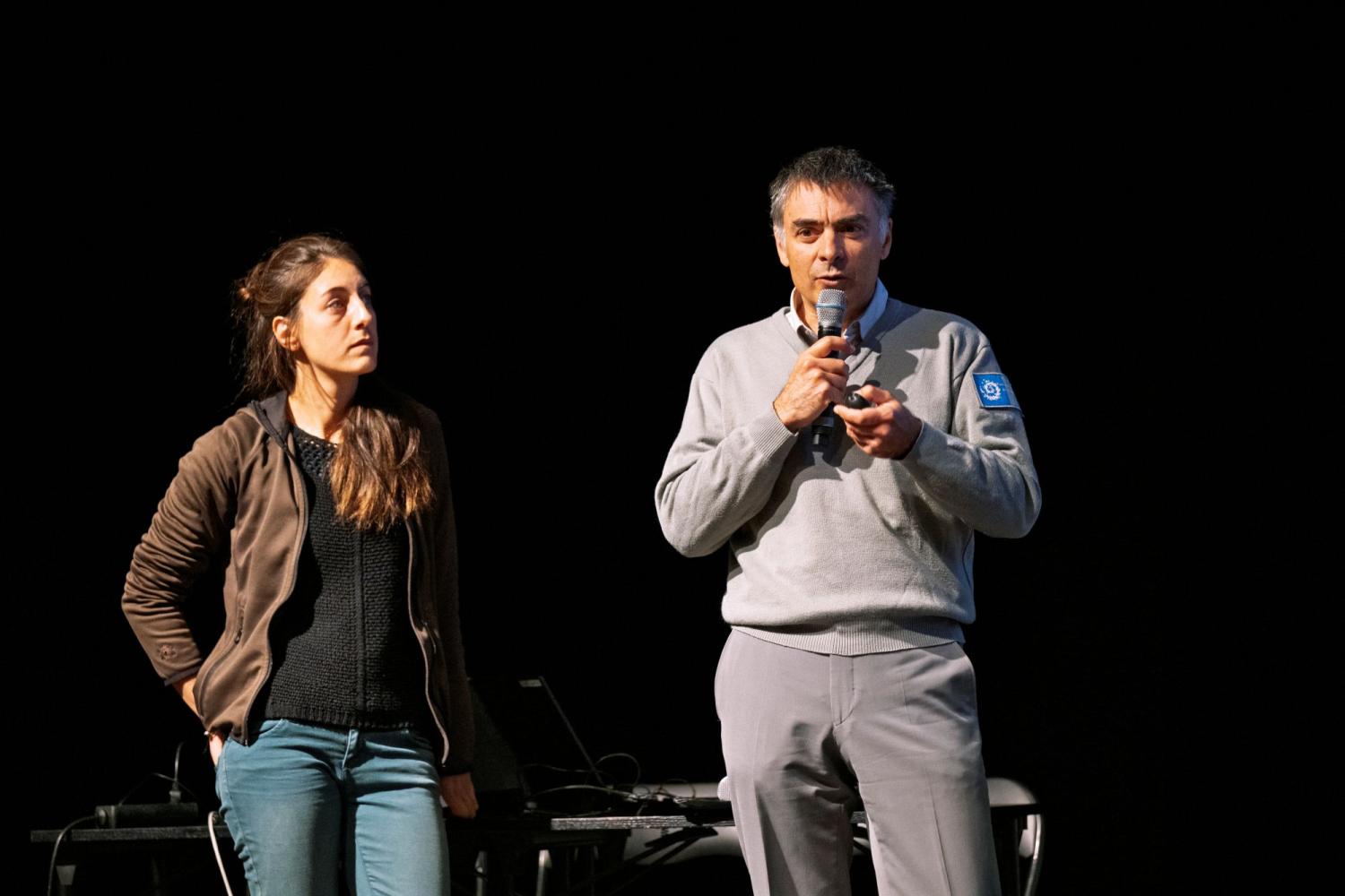 Raphaëlle Napoléoni et Vincent Augé