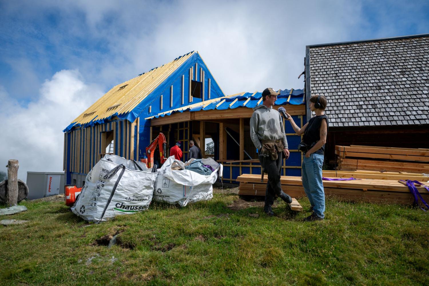 Travaux refuge Turia
