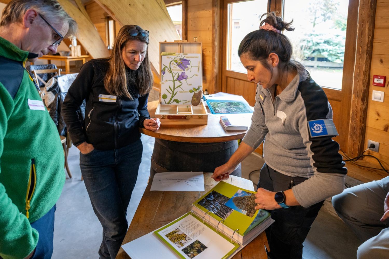 Présentation d'outils pédagogique : imagier flore