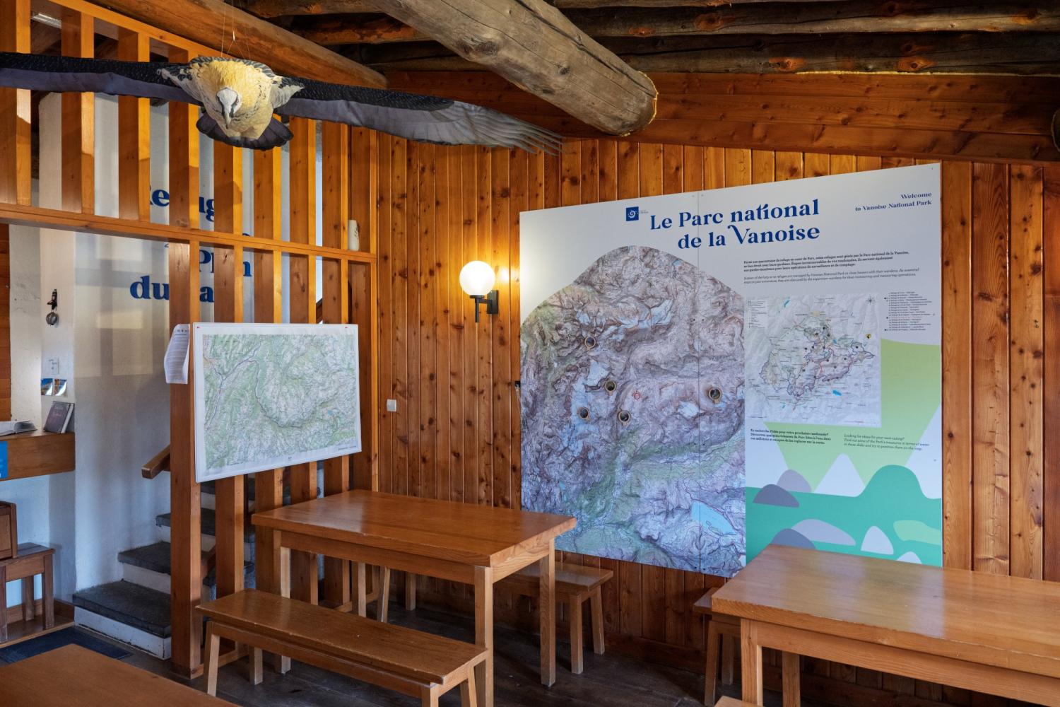 Scénographie au refuge de Plan du Lac