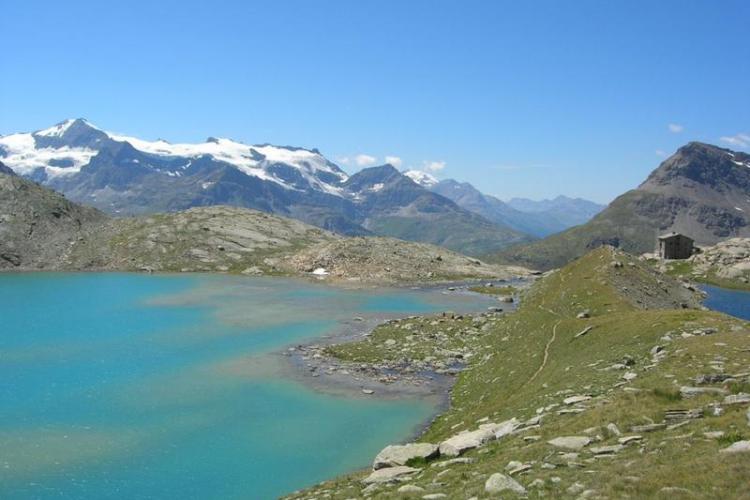 Le lac blanc et le lac noir - Refuge du Carro - Le lac blanc et le lac noir - Refuge du Carro