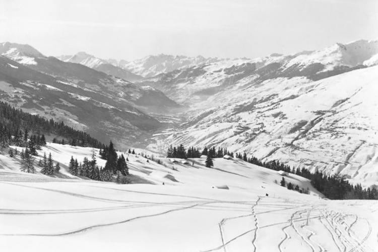 Arc 1600, le site vierge & les premières traces - Arc 1600, le site vierge & les premières traces