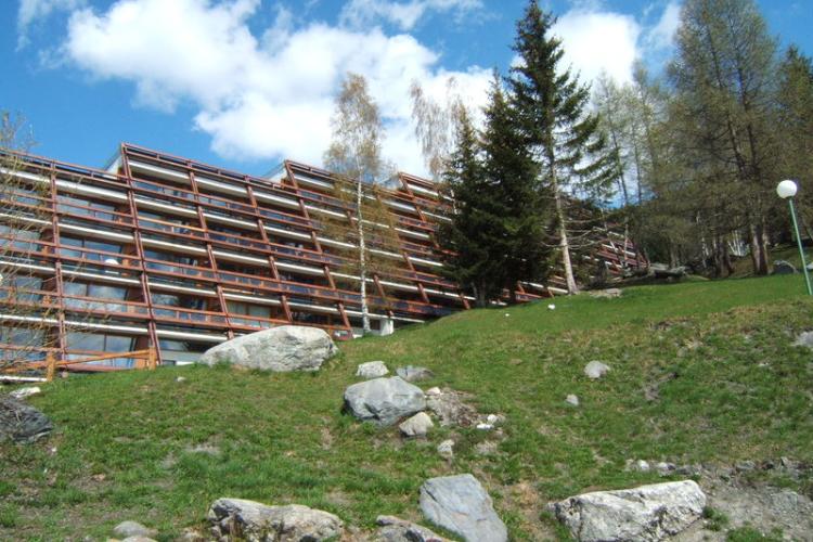 La résidence Cascade, façade sud - La résidence Cascade, façade sud