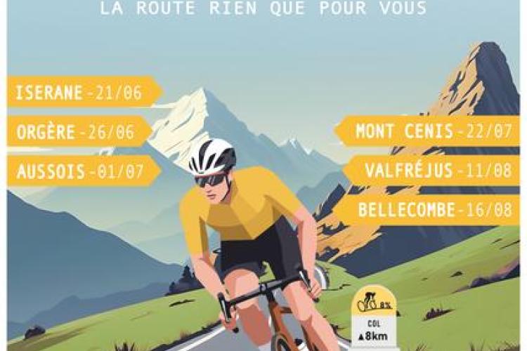 HMV Cyclo Challenge - Montée de L'Iserane_Bonneval-sur-Arc - Affiche 2026