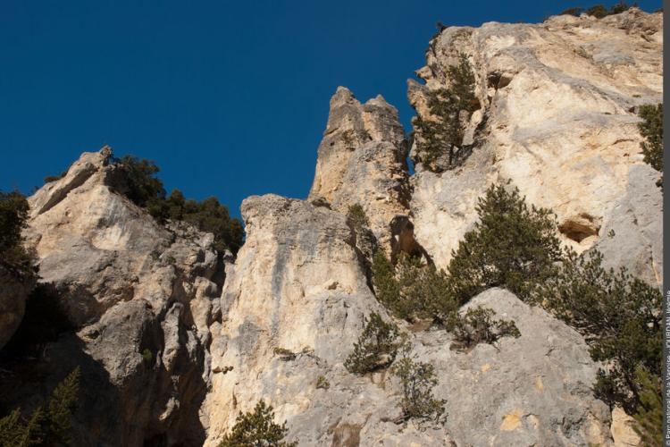Chelinées de fée Ruisseau de Chavières - géologie