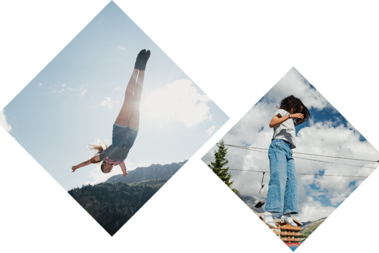 Photo portrait - initiation trampoline - Photo portrait - initiation trampoline