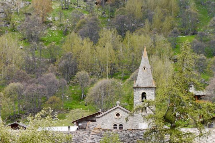 Clés d'écoute avec l'ensemble Scherzino à Bonneval sur Arc - L'église de Bonneval