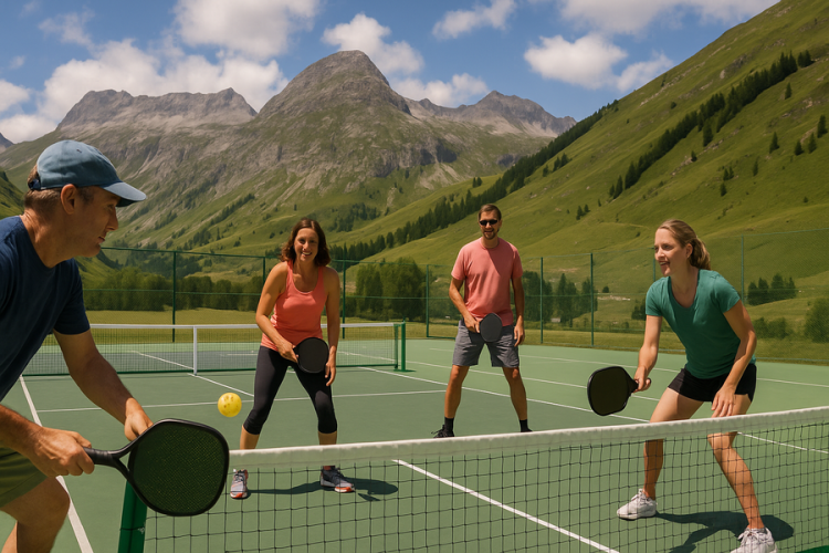 Initiation au pickleball_Val-d'Isère - Pickelball_Val-d'Isère
