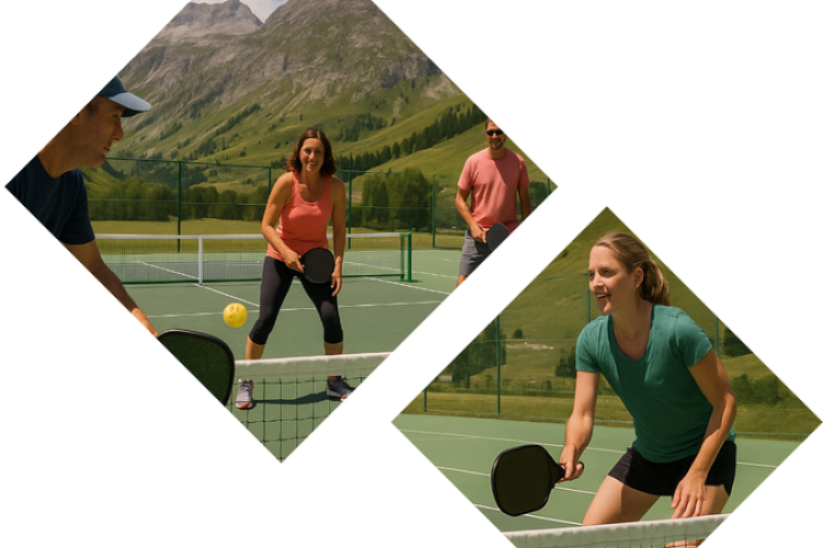 Photo paysage - Initiation au pickleball - Photo paysage - Initiation au pickleball