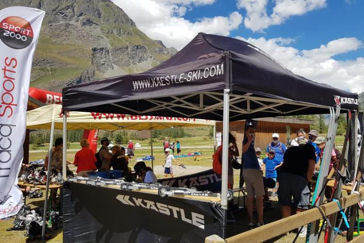 Bessans Biathlon Contest - Stand d'initiations au biathlon