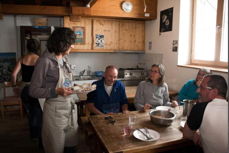 Refuge du Col du Palet - Salle de restauration
