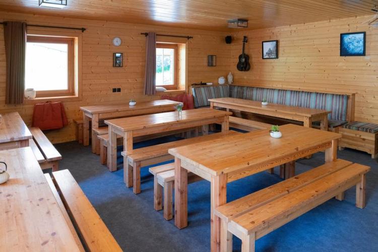 Refuge du Lac du Lou - Salle de restauration