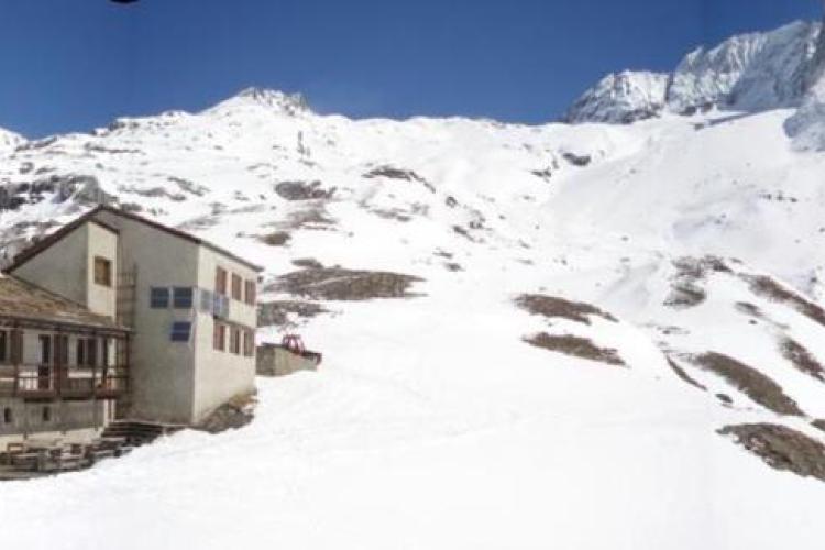 bessans-refuge-averole - Le refuge d'Avérole à Bessans, vue hiver