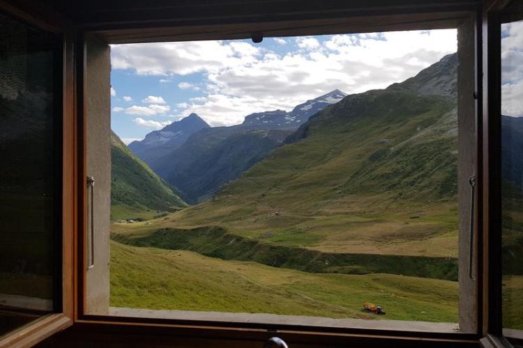 Le Refuge d'Entre-Deux-Eaux à Val Cenis Termignon - La vue depuis une fenêtre du refuge