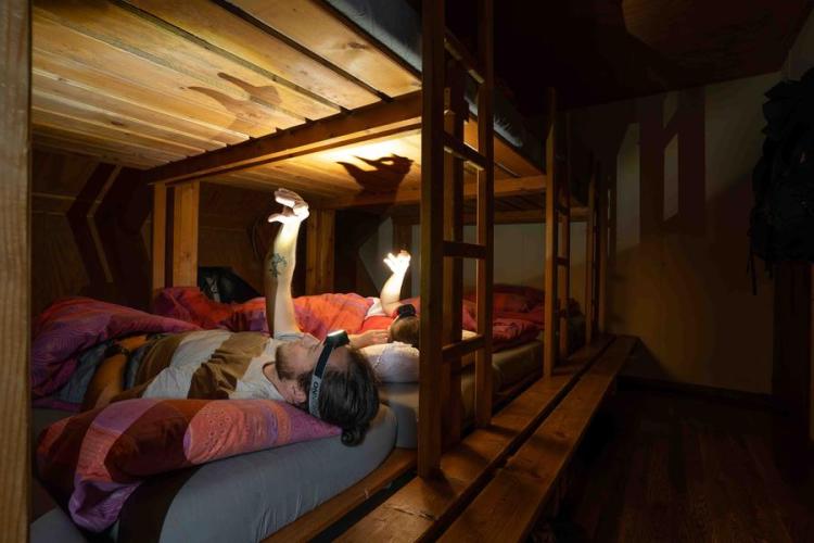 Refuge du Grand Bec_Planay - Le dortoir