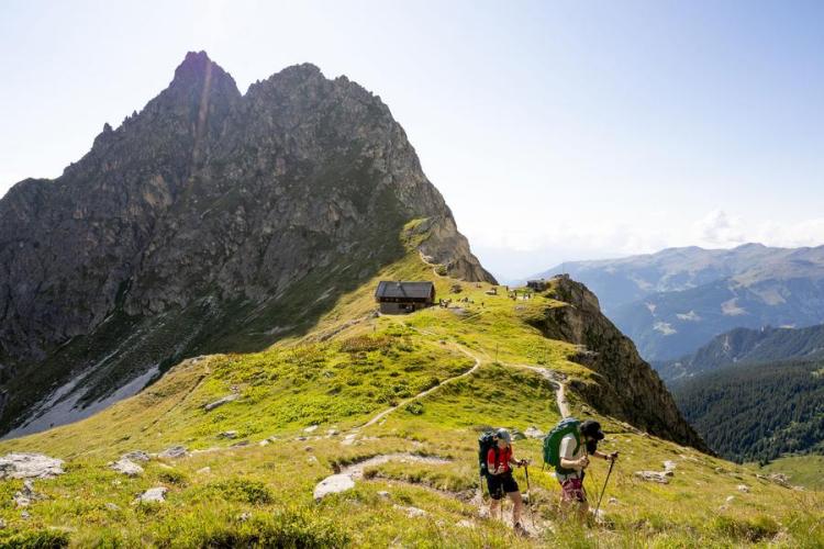 Refuge du Grand Bec_Planay - Au départ du refuge du Grand Bec