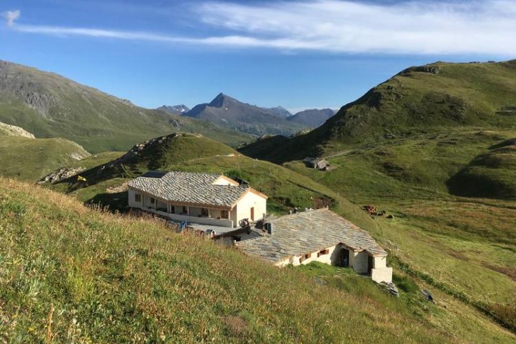 Refuge l'Auberge de Bellecombe à Val Cenis-Termignon - Le refuge de l'extérieur